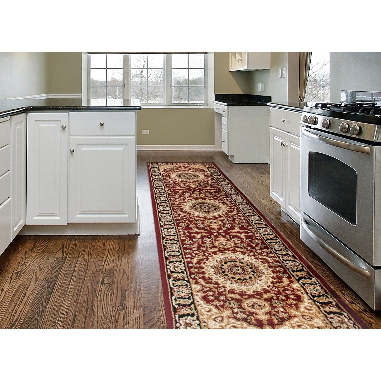 World Rug Gallery Traditioneller orientalischer Medaillon-Teppich