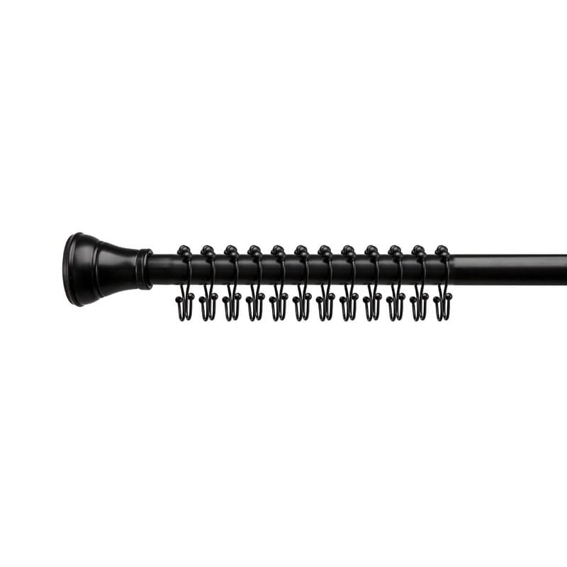 Utopia Alley Doppel-Roller-Kugel-Duschvorhanghakenringe aus Edelstahl, 12er-Set