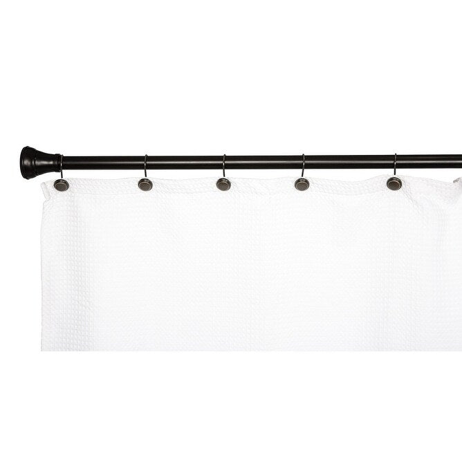 Utopia Alley Rostbeständige Duschvorhangringe aus Metall für Badezimmer, 12er-Set