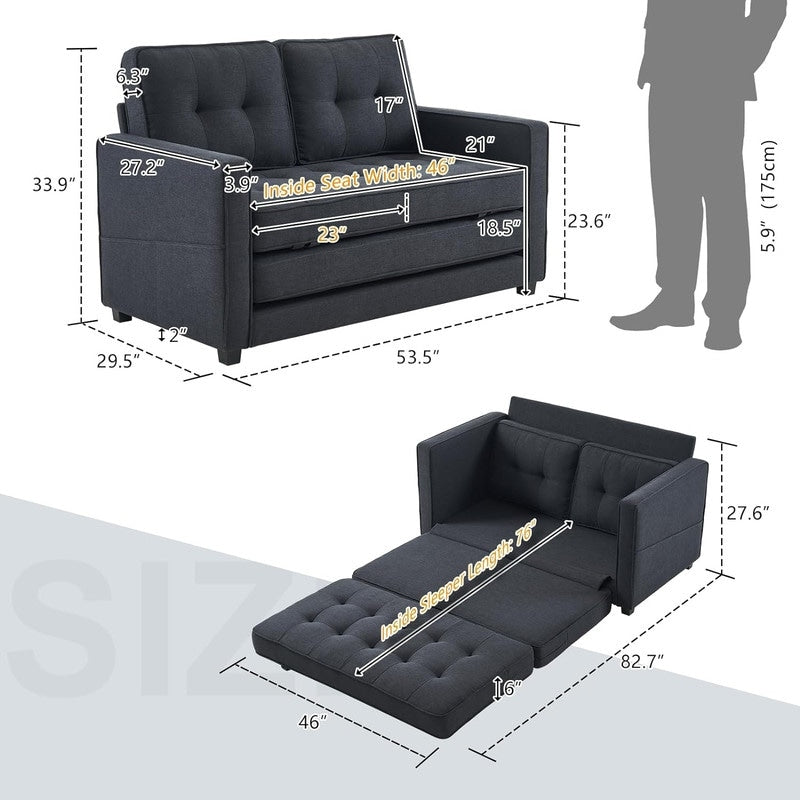 VINGLI Loveseat Sleeper