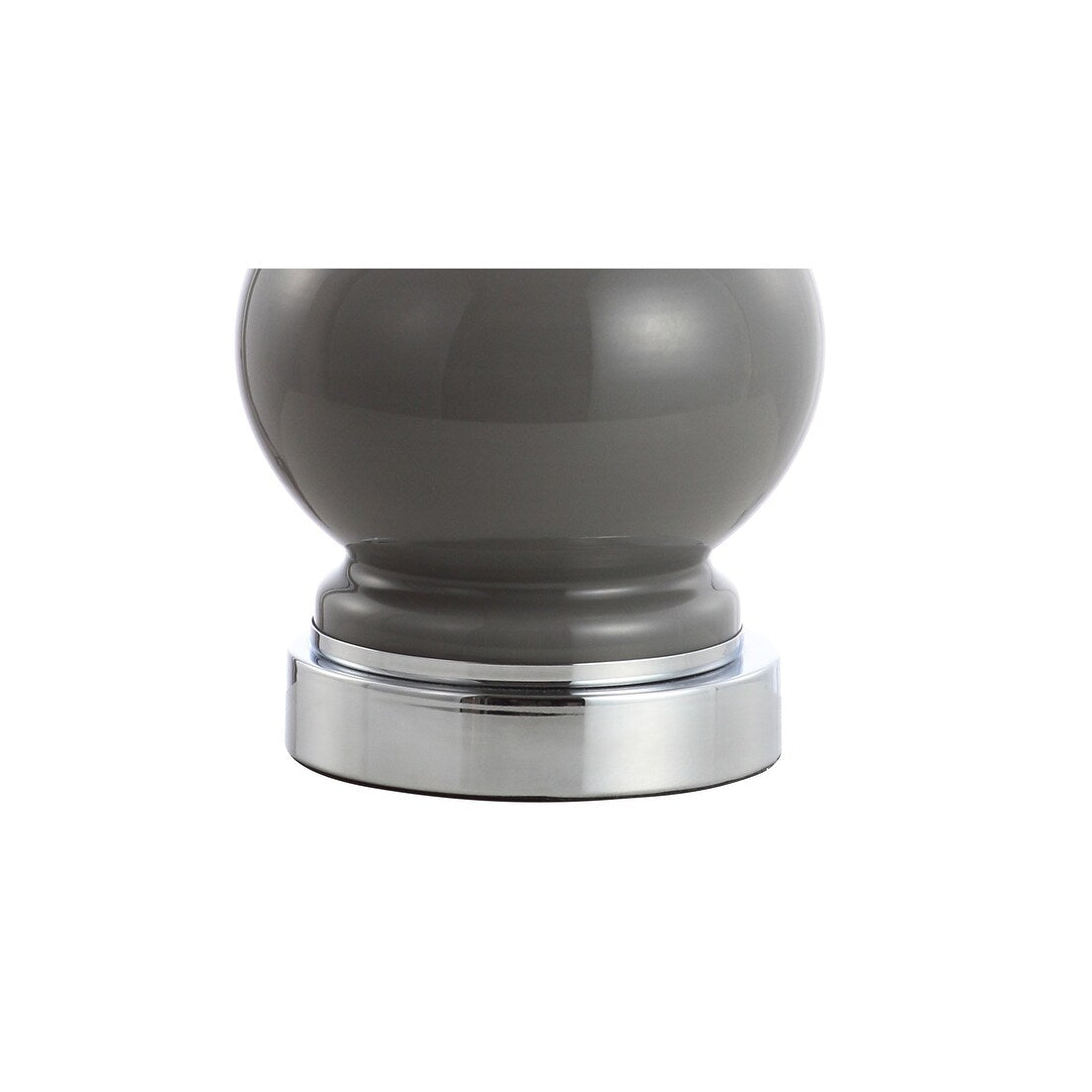 Vermont 22 Glas/Metall LED-Tischleuchte, Weiß (2er-Set) von JONATHAN Y