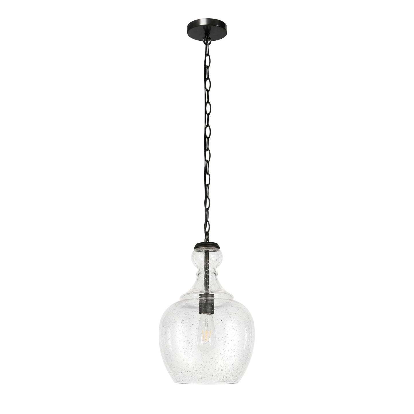 Verona 11 Wide Pendelleuchte mit Glasschirm - 11 Wide
