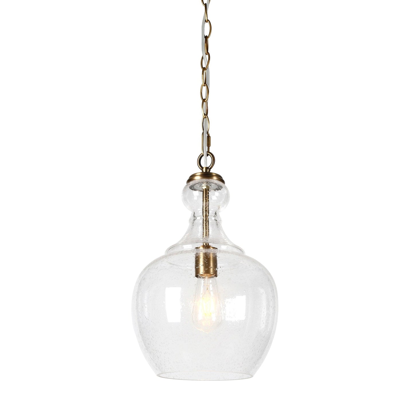 Verona 11 Wide Pendelleuchte mit Glasschirm - 11 Wide
