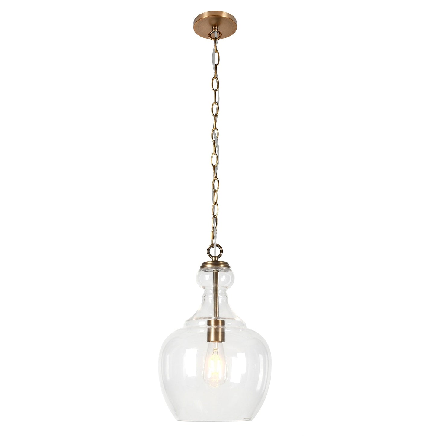 Verona 11 Wide Pendelleuchte mit Glasschirm - 11 Wide