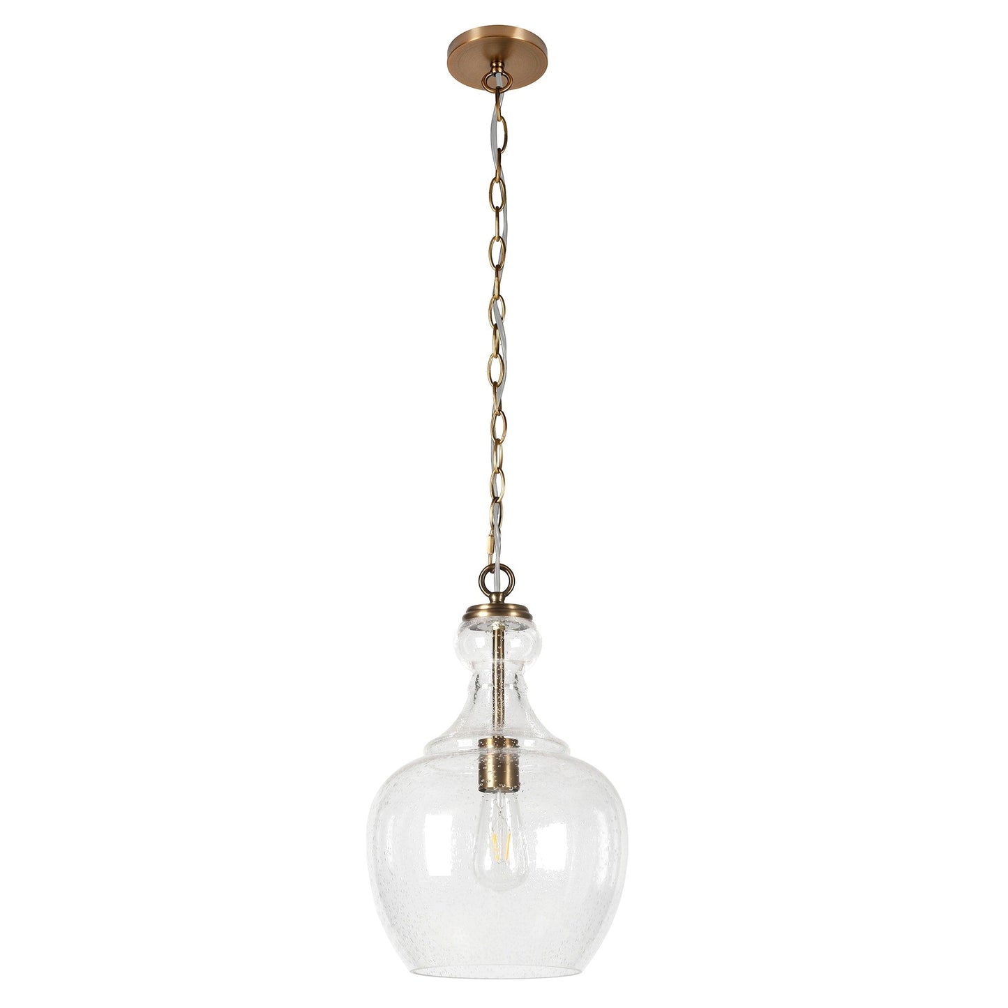 Verona 11 Wide Pendelleuchte mit Glasschirm - 11 Wide