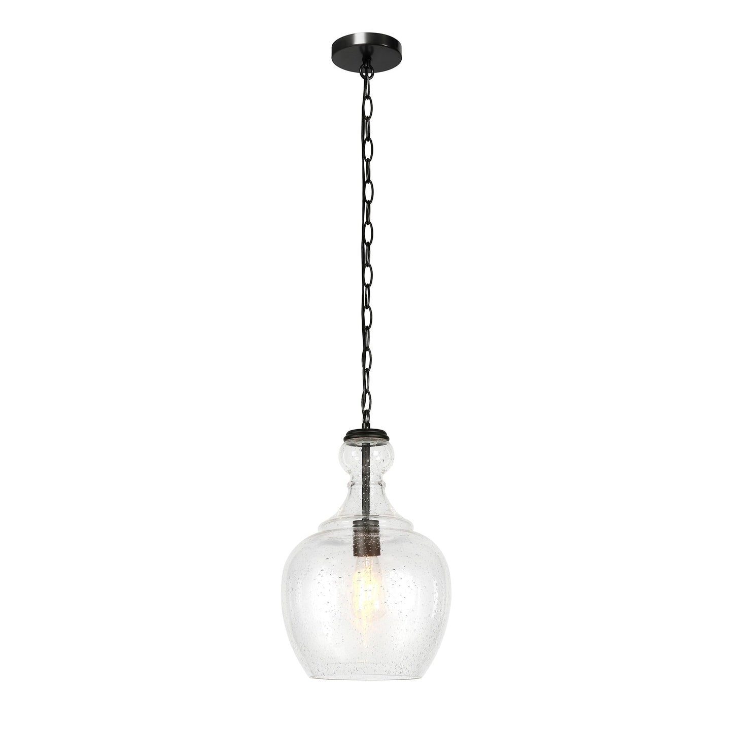 Verona 11 Wide Pendelleuchte mit Glasschirm - 11 Wide
