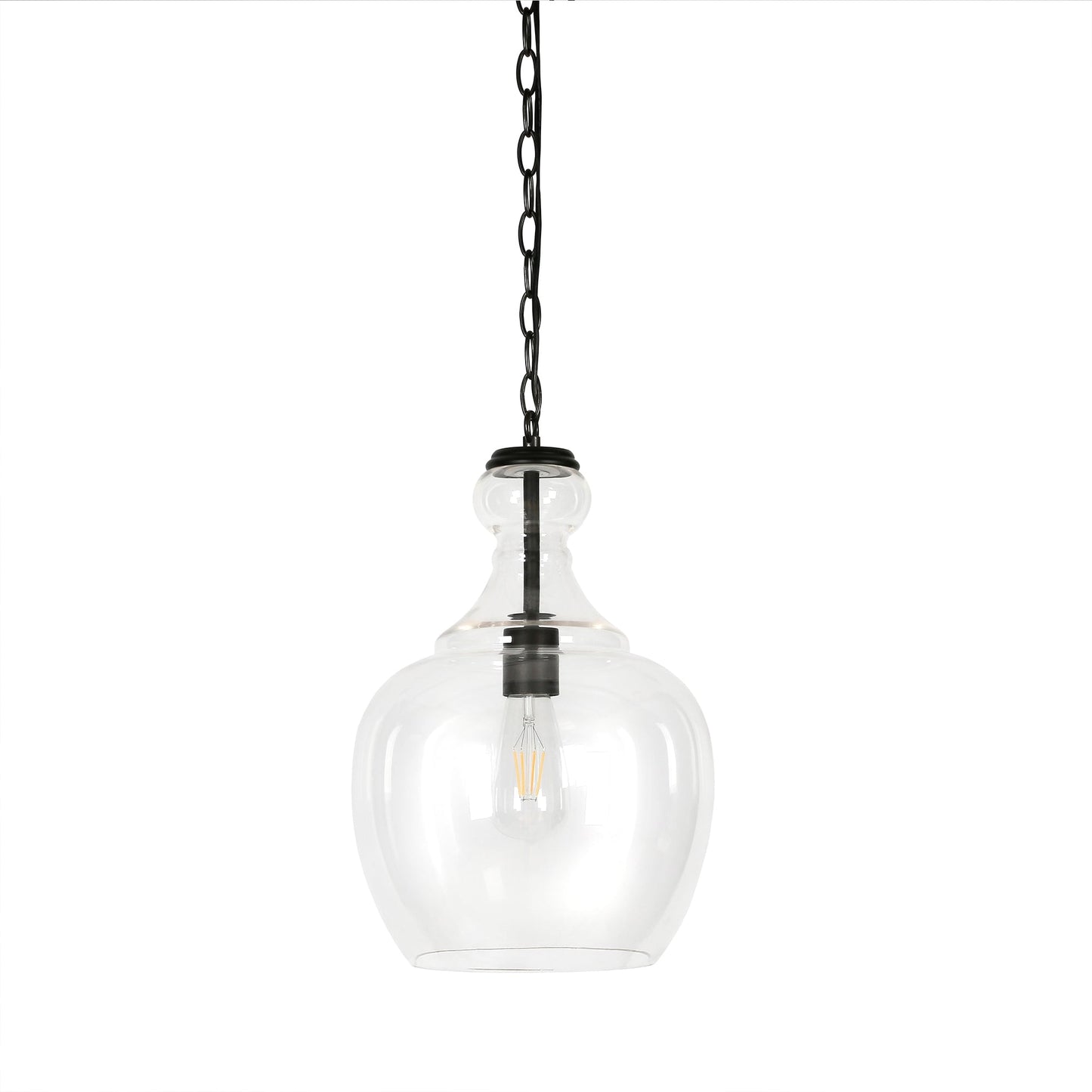 Verona 11 Wide Pendelleuchte mit Glasschirm - 11 Wide