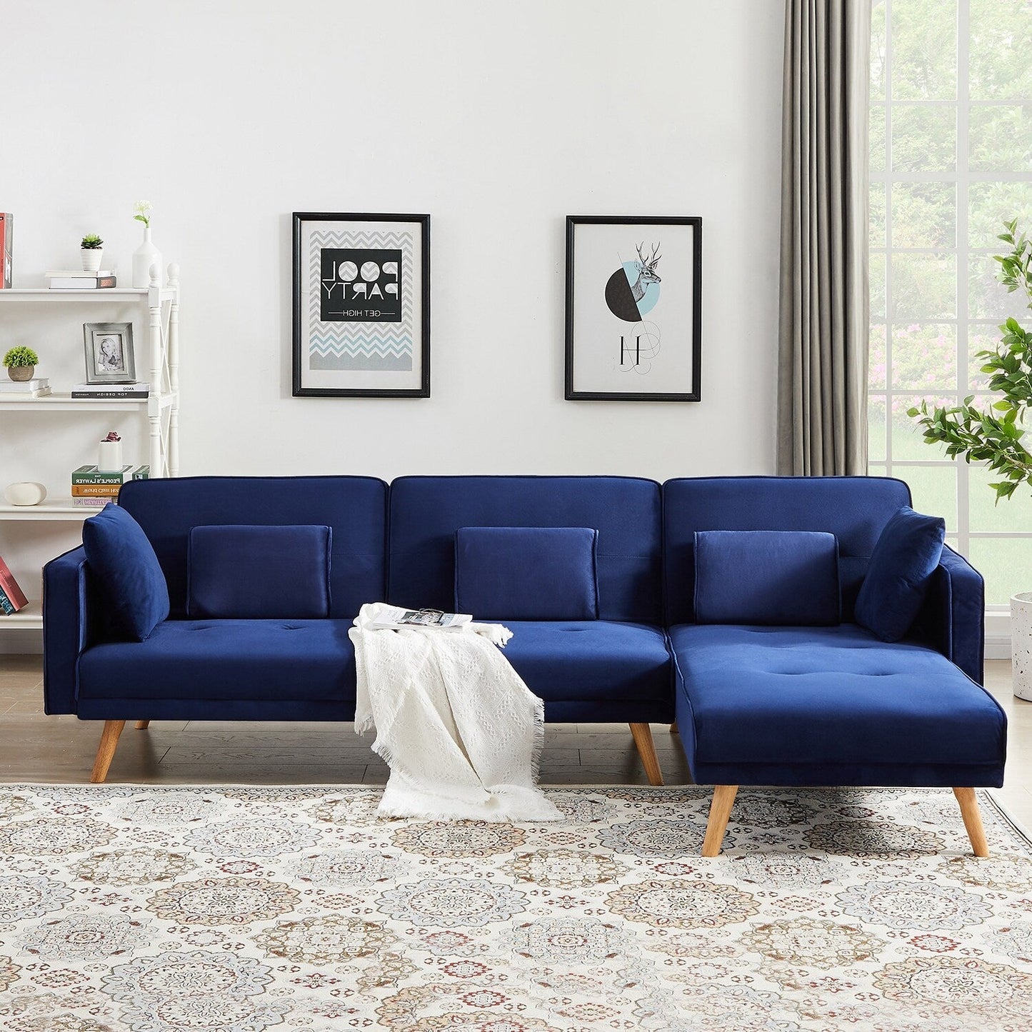 Versatile Folding Sofa Bed for Living Room - Comfortable Multi-Functional Couch for Small Spaces