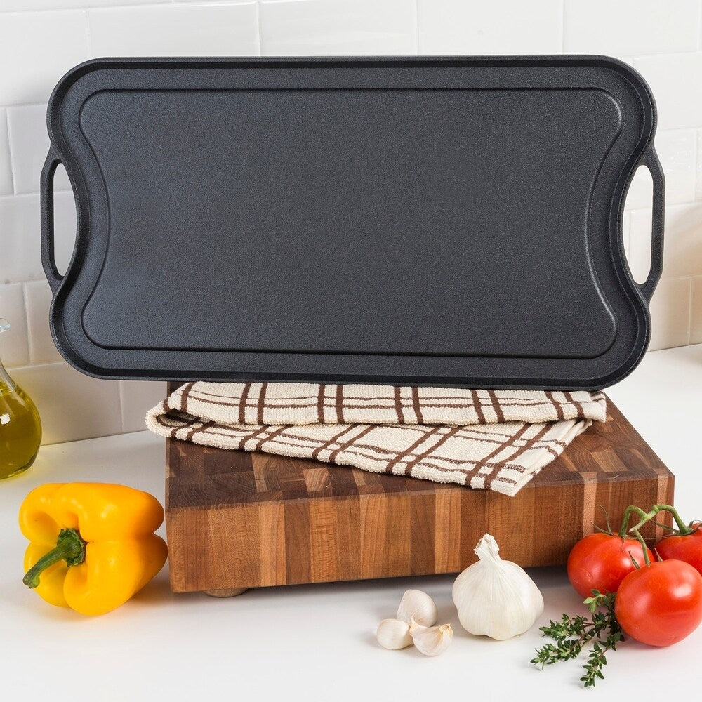 Viking Gusseisen 20 Wendegrill/Bratpfanne (vorgebrannt)