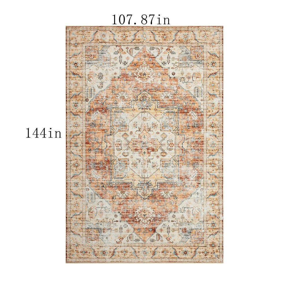 Moderner abstrakter Vintage-Teppich