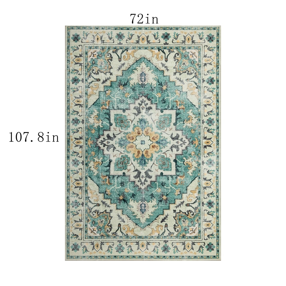 Moderner abstrakter Vintage-Teppich
