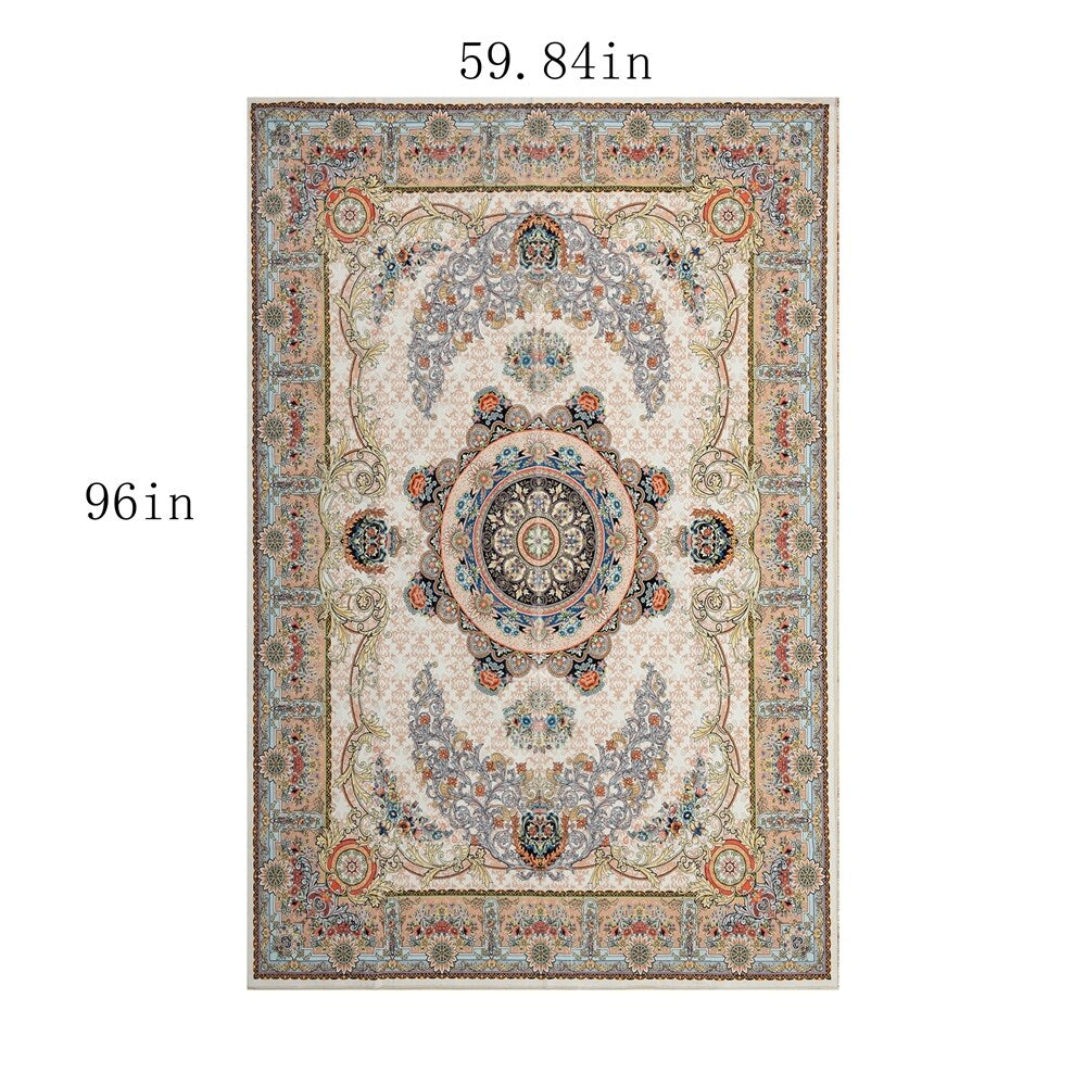 Moderner abstrakter Vintage-Teppich