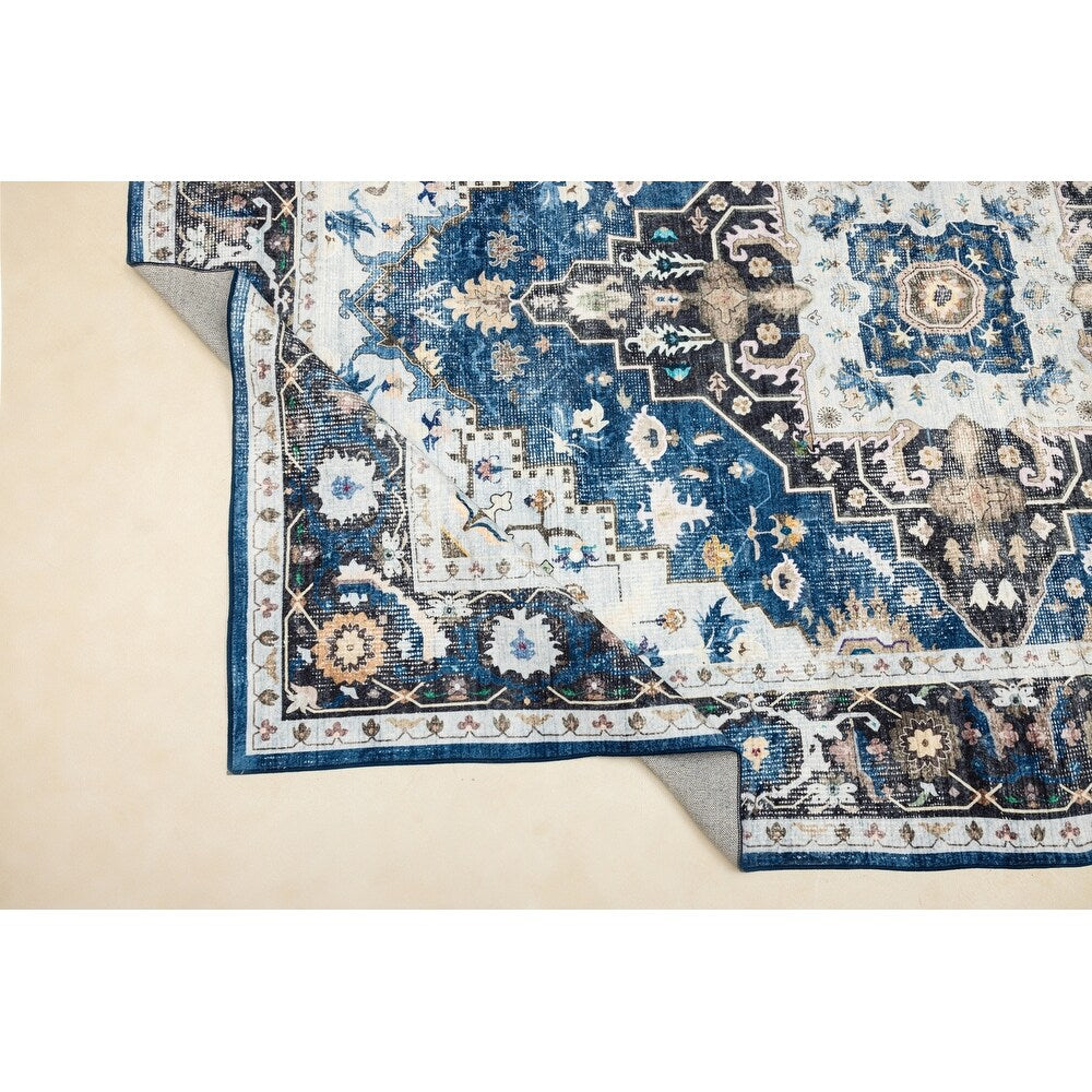 Moderner abstrakter Vintage-Teppich
