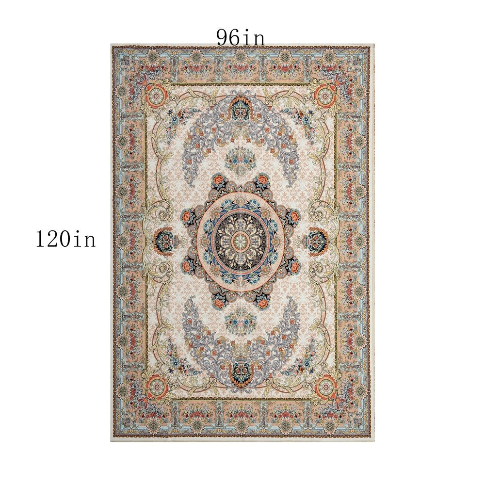 Moderner abstrakter Vintage-Teppich