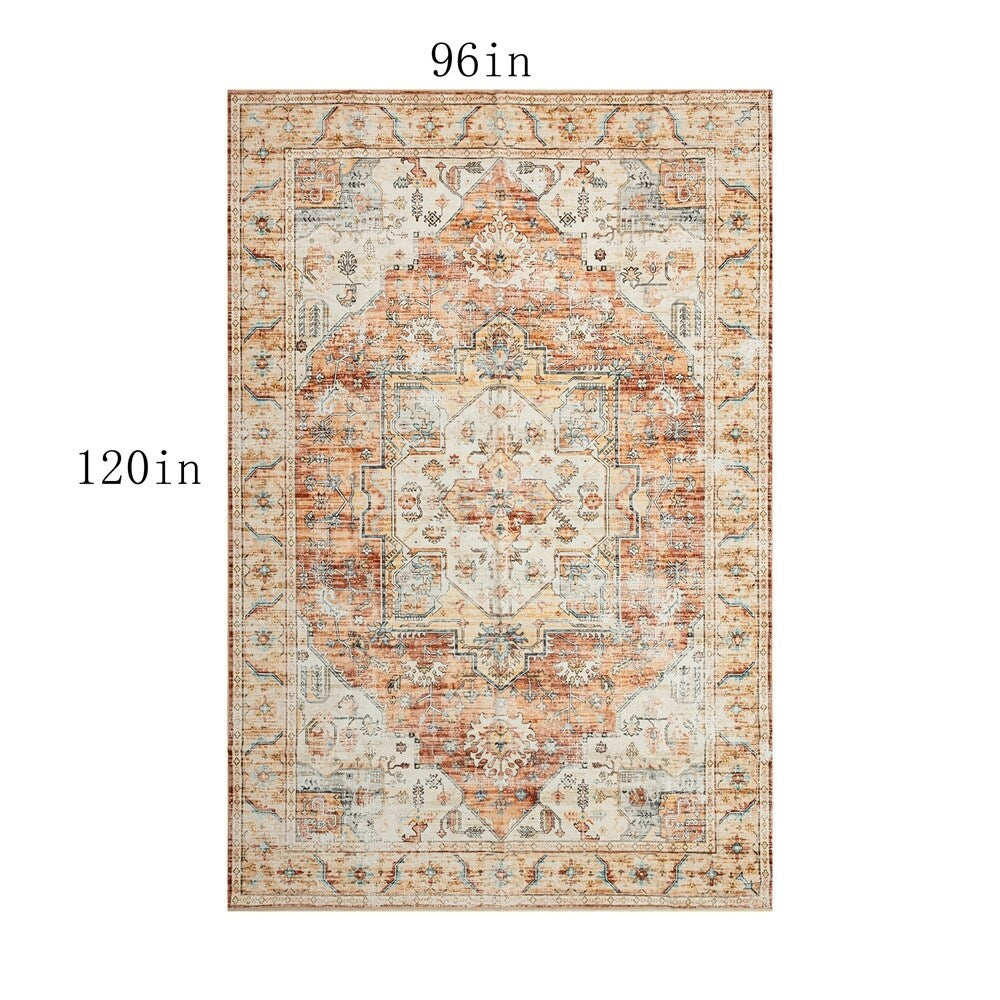 Moderner abstrakter Vintage-Teppich