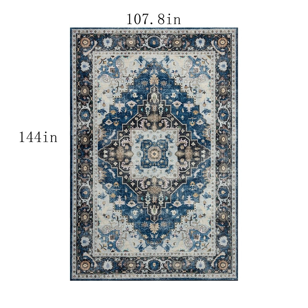 Moderner abstrakter Vintage-Teppich