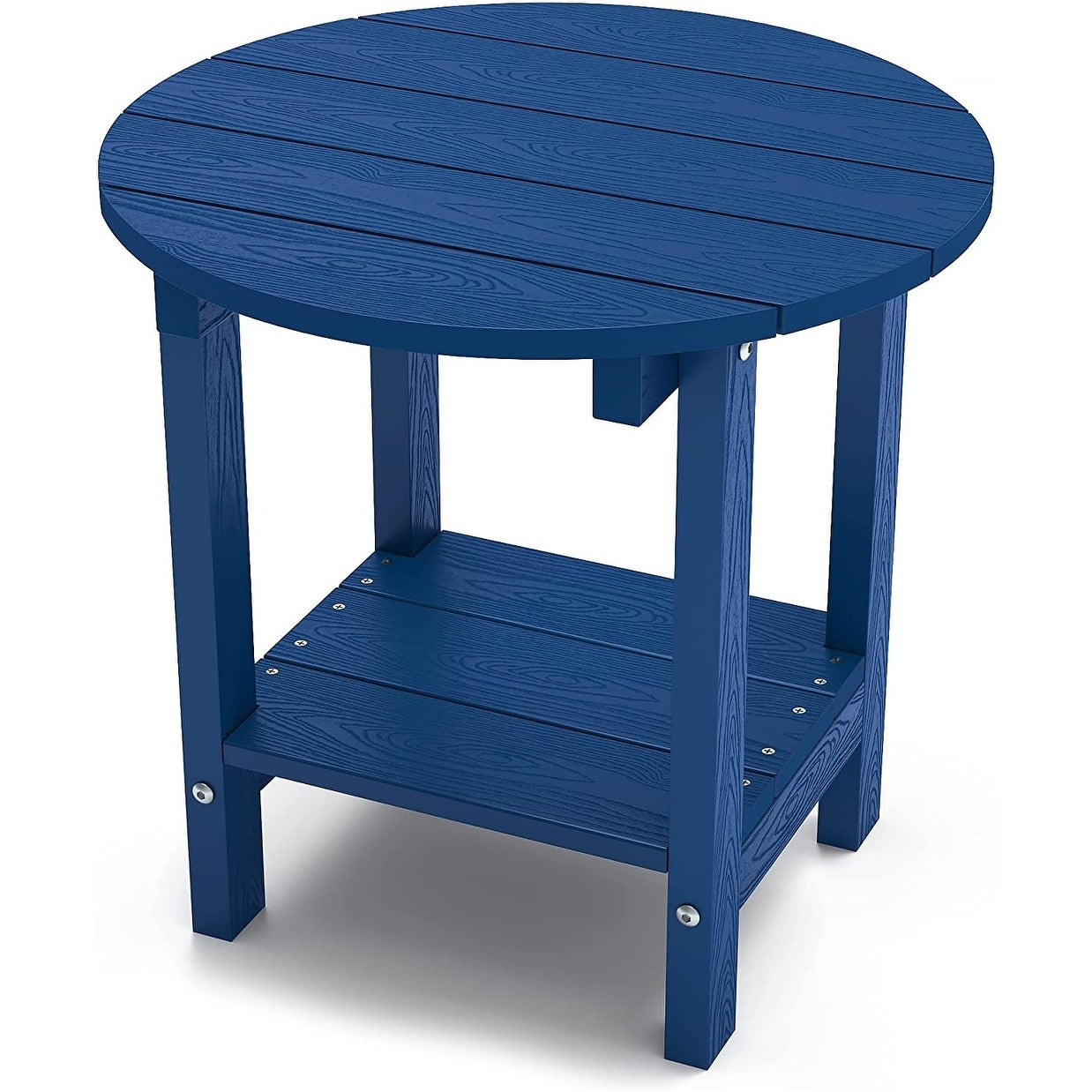 WINSOON Allwetter-Beistelltische für den Außenbereich, HIPS, 2-stufige Adirondack-Tische, 45,7 cm