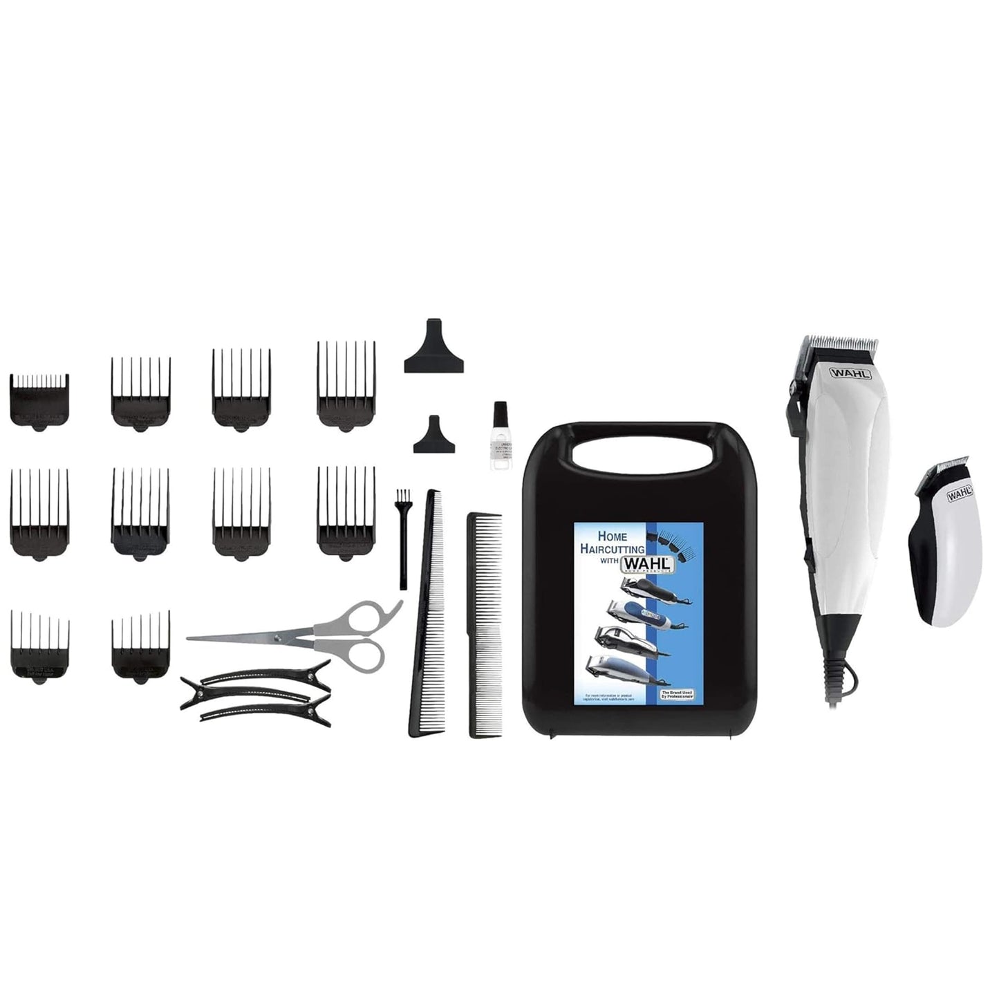 Wahl Pro 23-teiliges Haarschneideset mit Detailer und Tragetasche
