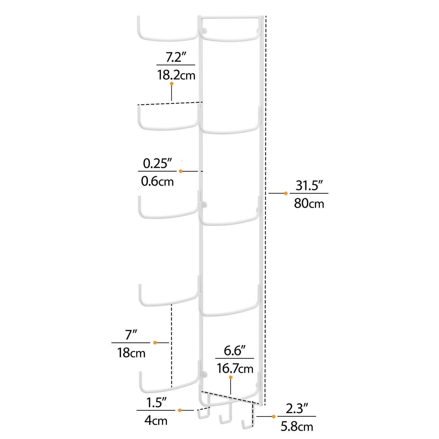 Wallniture Boto Handtuchhalter, rustikale Wanddekoration, Badezimmer-Organizer
