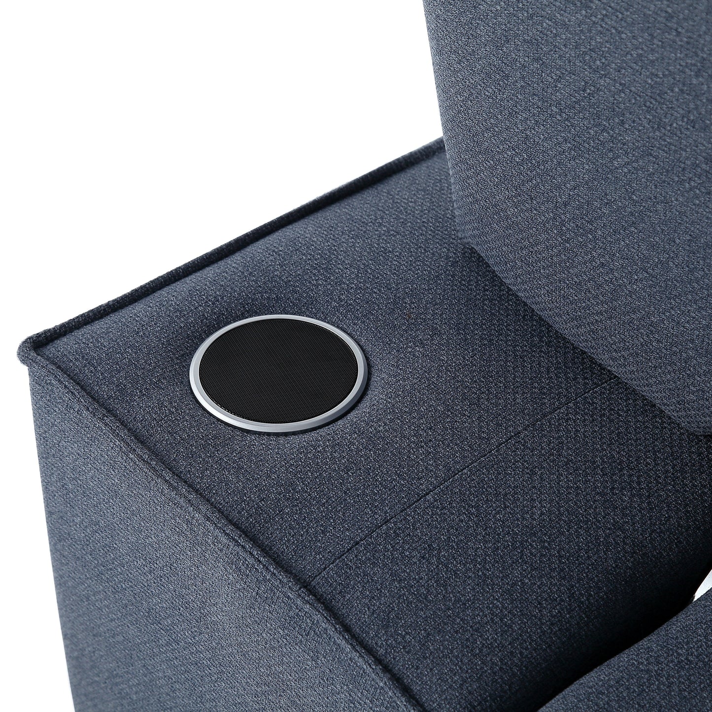 Waterproof Fabric Sofa Bed with Bluetooth Speaker