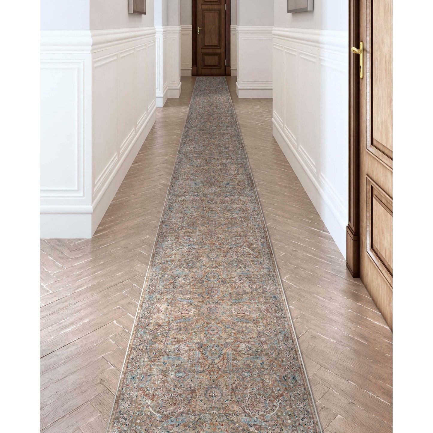 Well Woven Asha Vintage Emilia Flachgewebe-Teppich