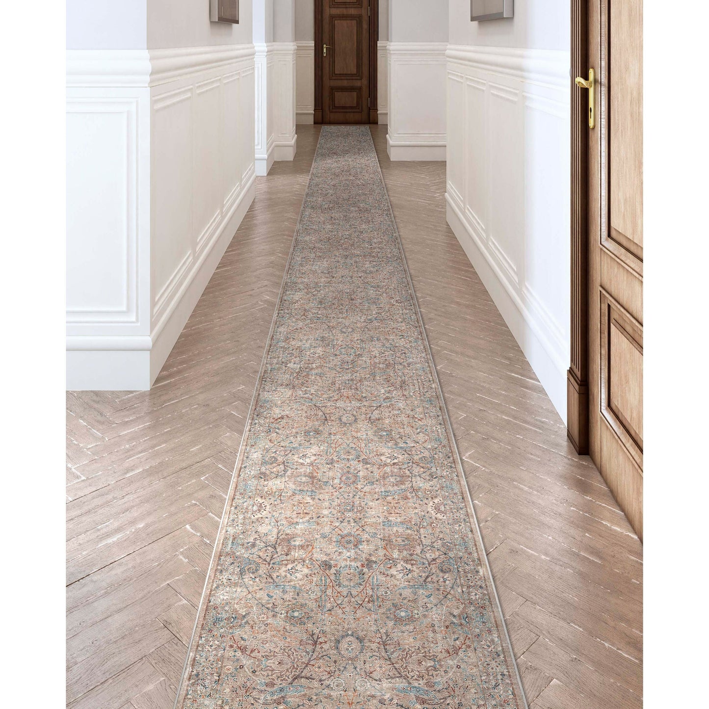 Well Woven Asha Vintage Emilia Flachgewebe-Teppich