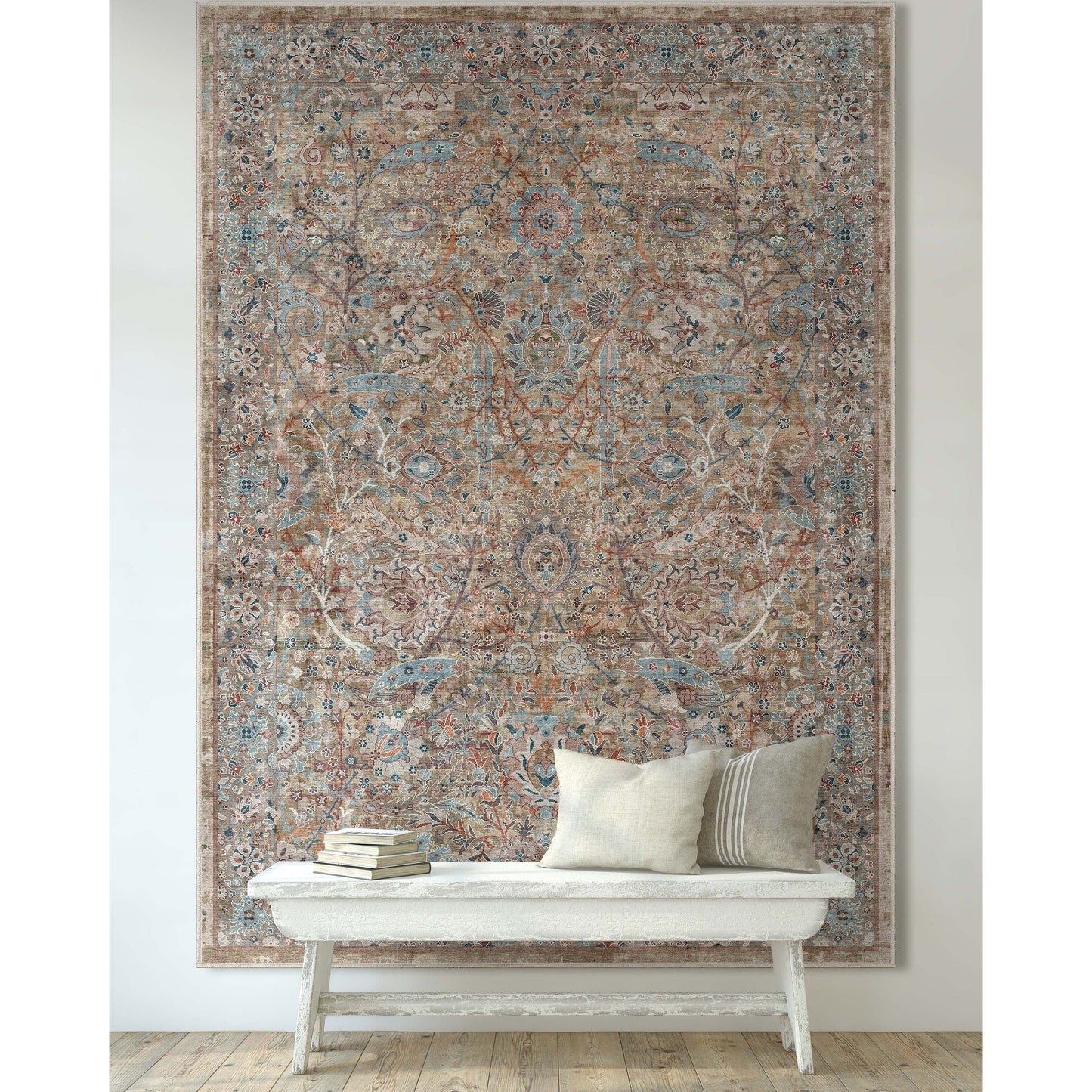 Well Woven Asha Vintage Emilia Flachgewebe-Teppich