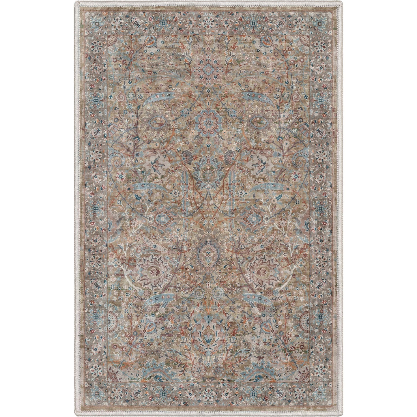 Well Woven Asha Vintage Emilia Flachgewebe-Teppich