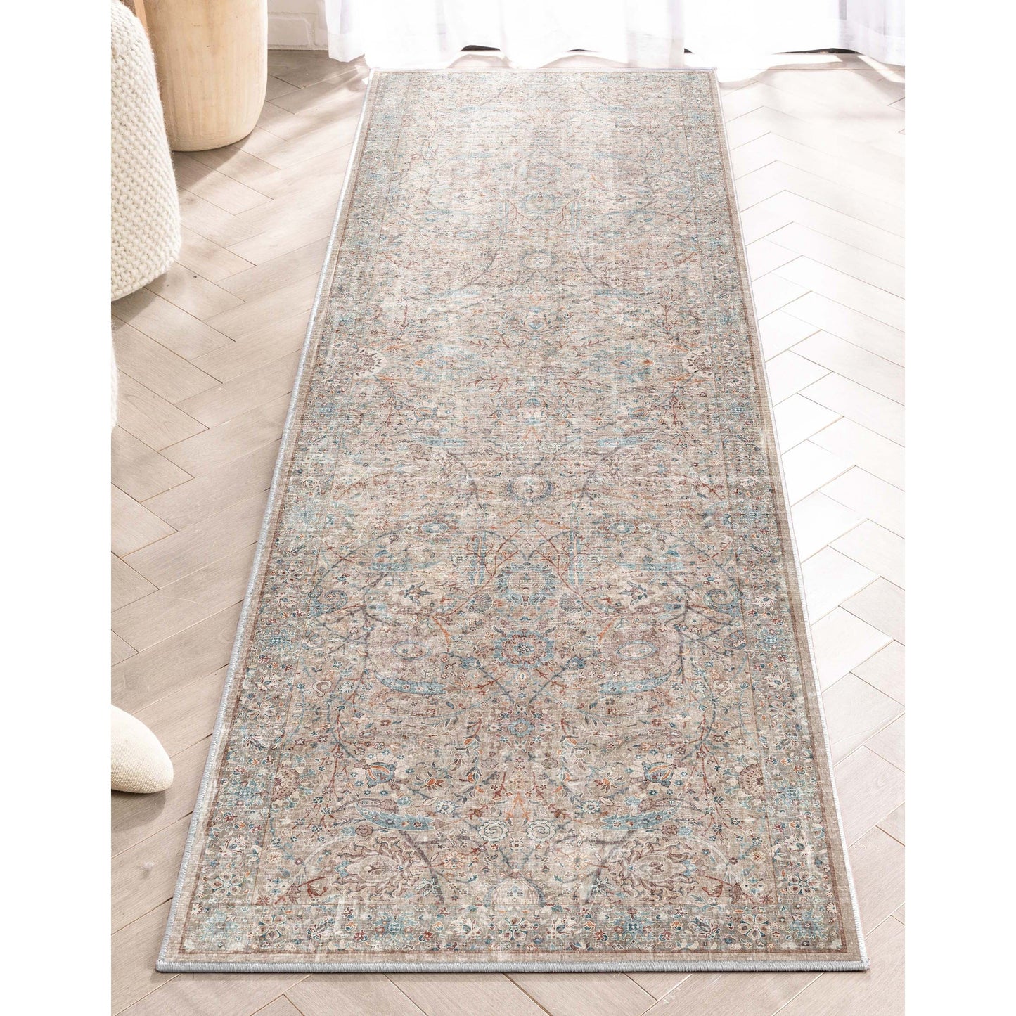 Well Woven Asha Vintage Emilia Flachgewebe-Teppich
