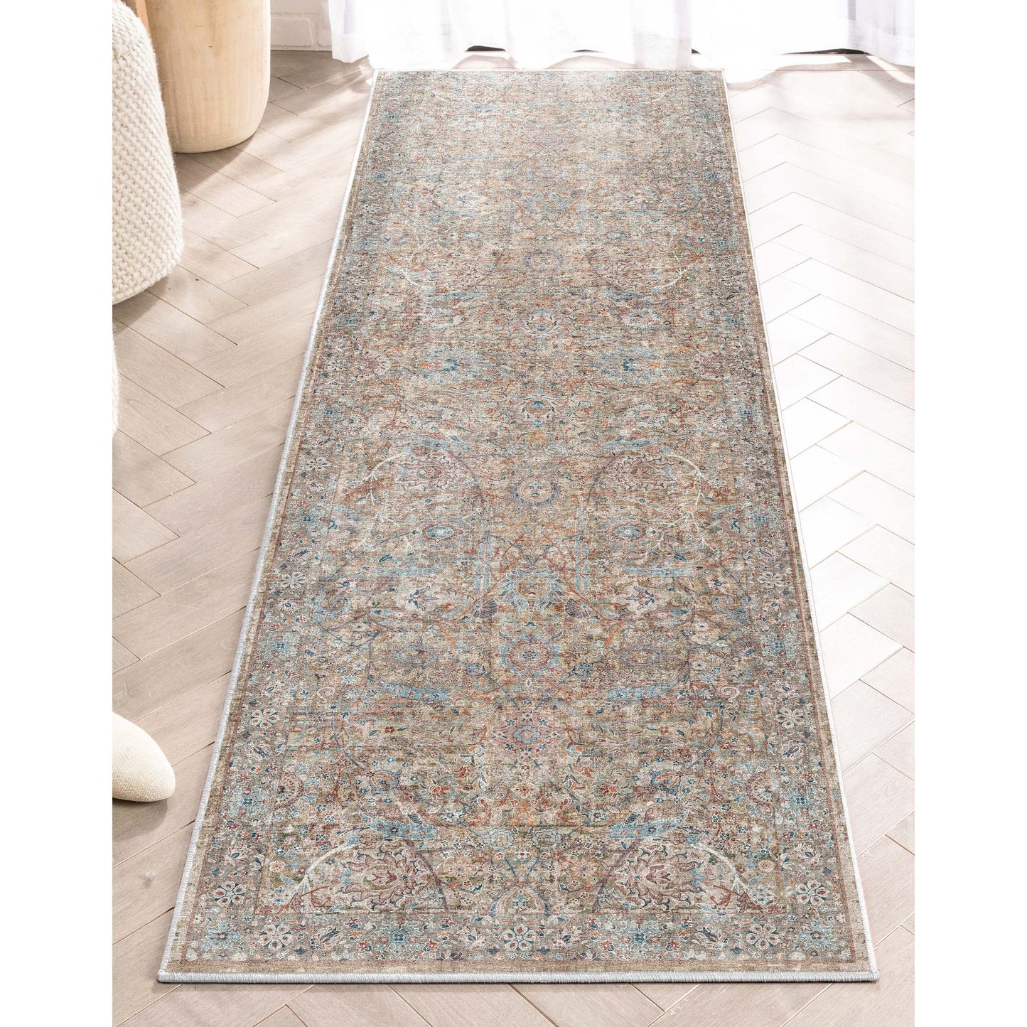 Well Woven Asha Vintage Emilia Flachgewebe-Teppich