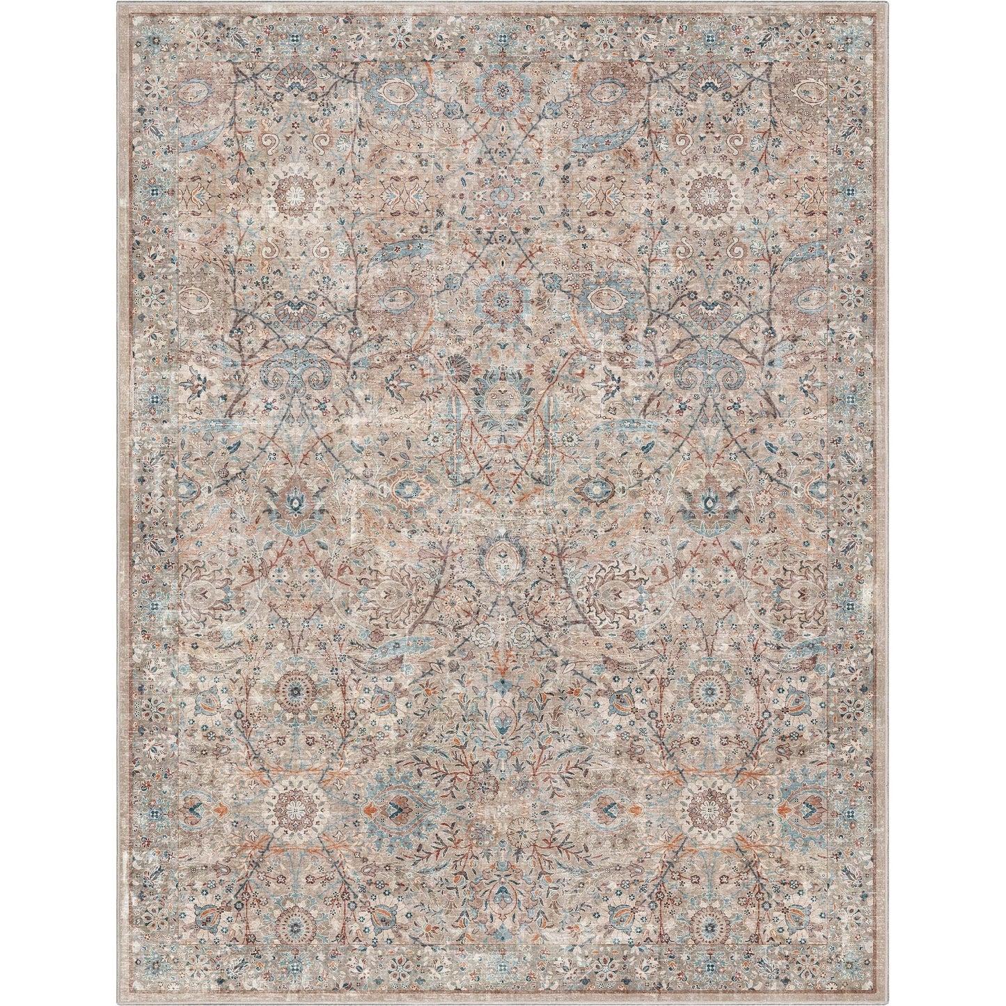 Well Woven Asha Vintage Emilia Flachgewebe-Teppich