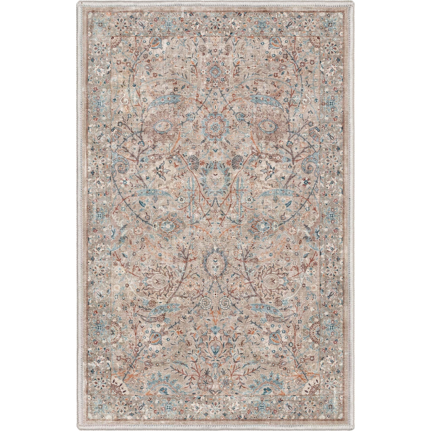 Well Woven Asha Vintage Emilia Flachgewebe-Teppich