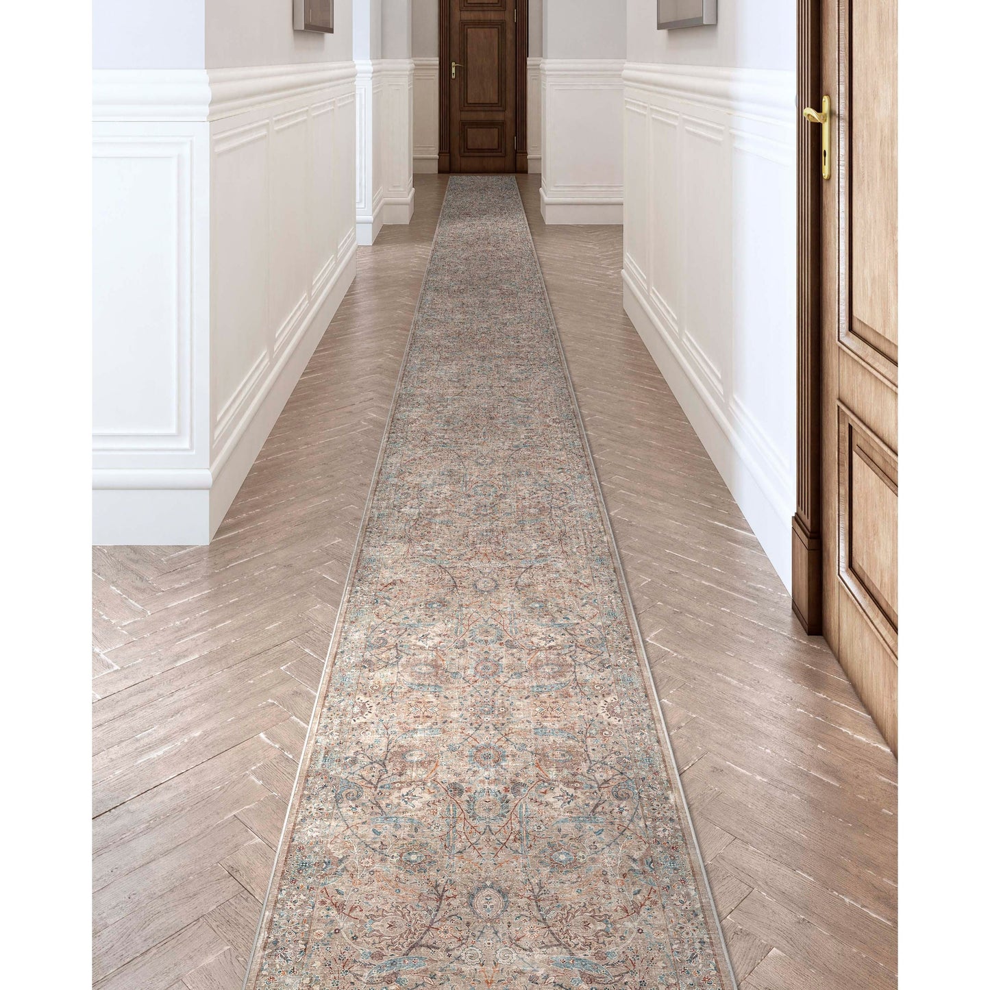 Well Woven Asha Vintage Emilia Flachgewebe-Teppich