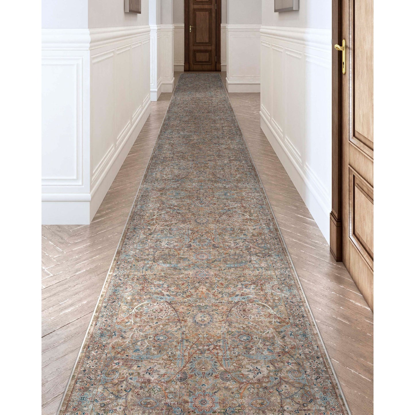 Well Woven Asha Vintage Emilia Flachgewebe-Teppich