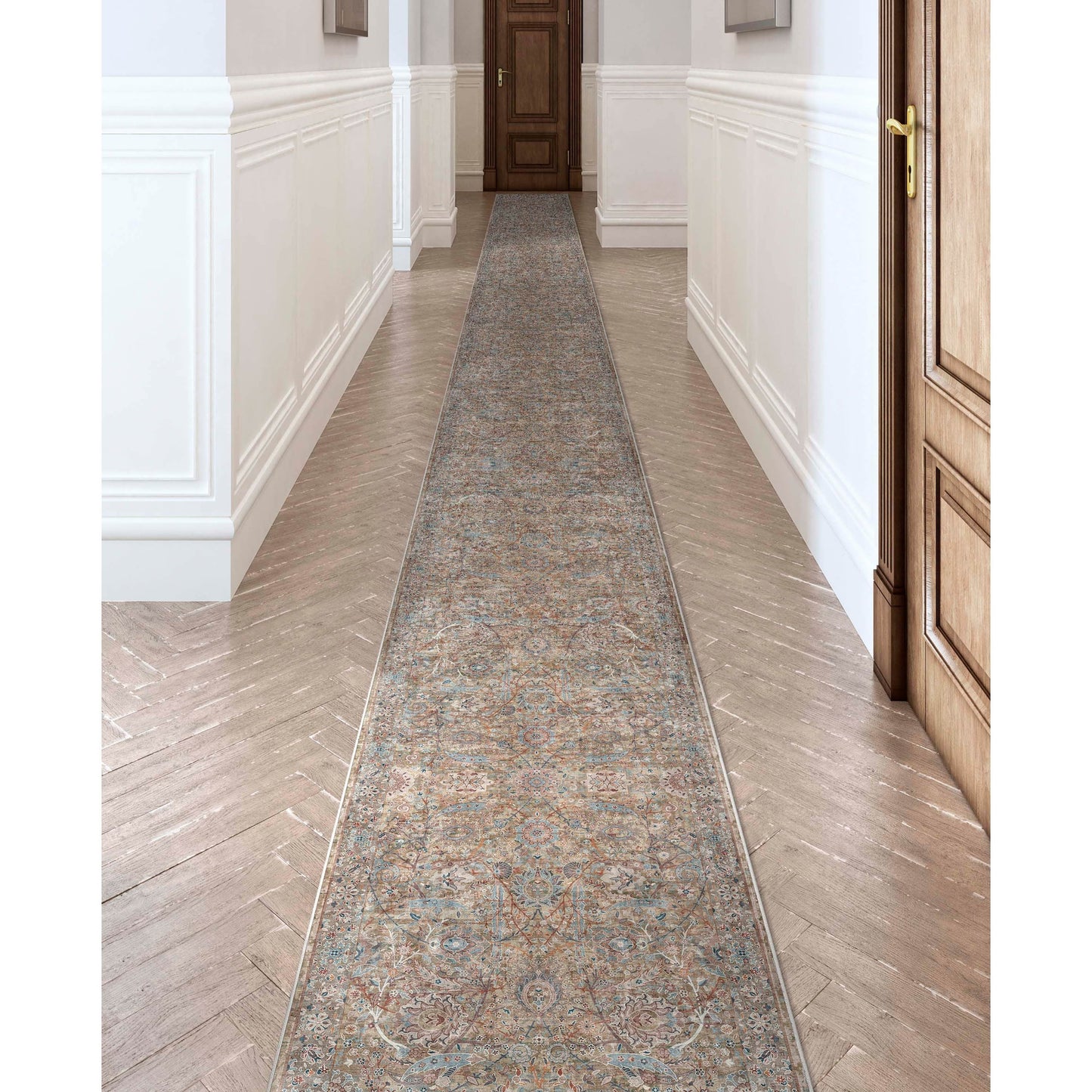 Well Woven Asha Vintage Emilia Flachgewebe-Teppich