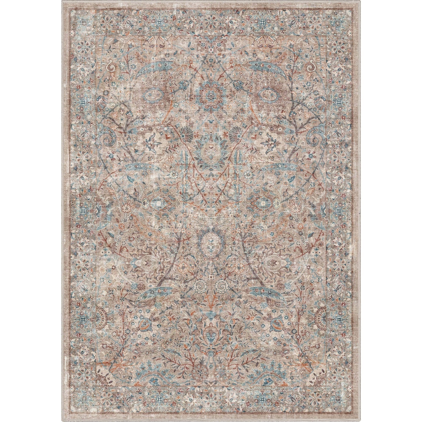 Well Woven Asha Vintage Emilia Flachgewebe-Teppich
