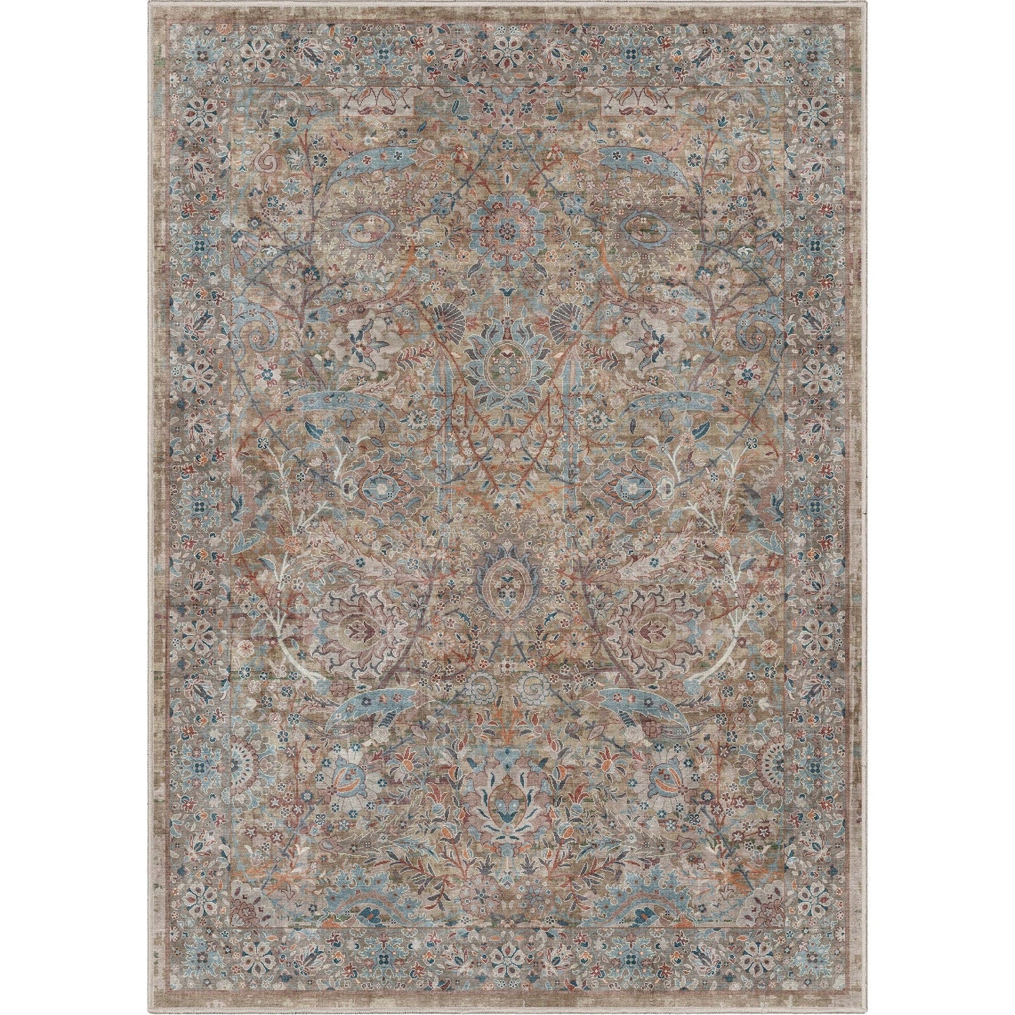 Well Woven Asha Vintage Emilia Flachgewebe-Teppich