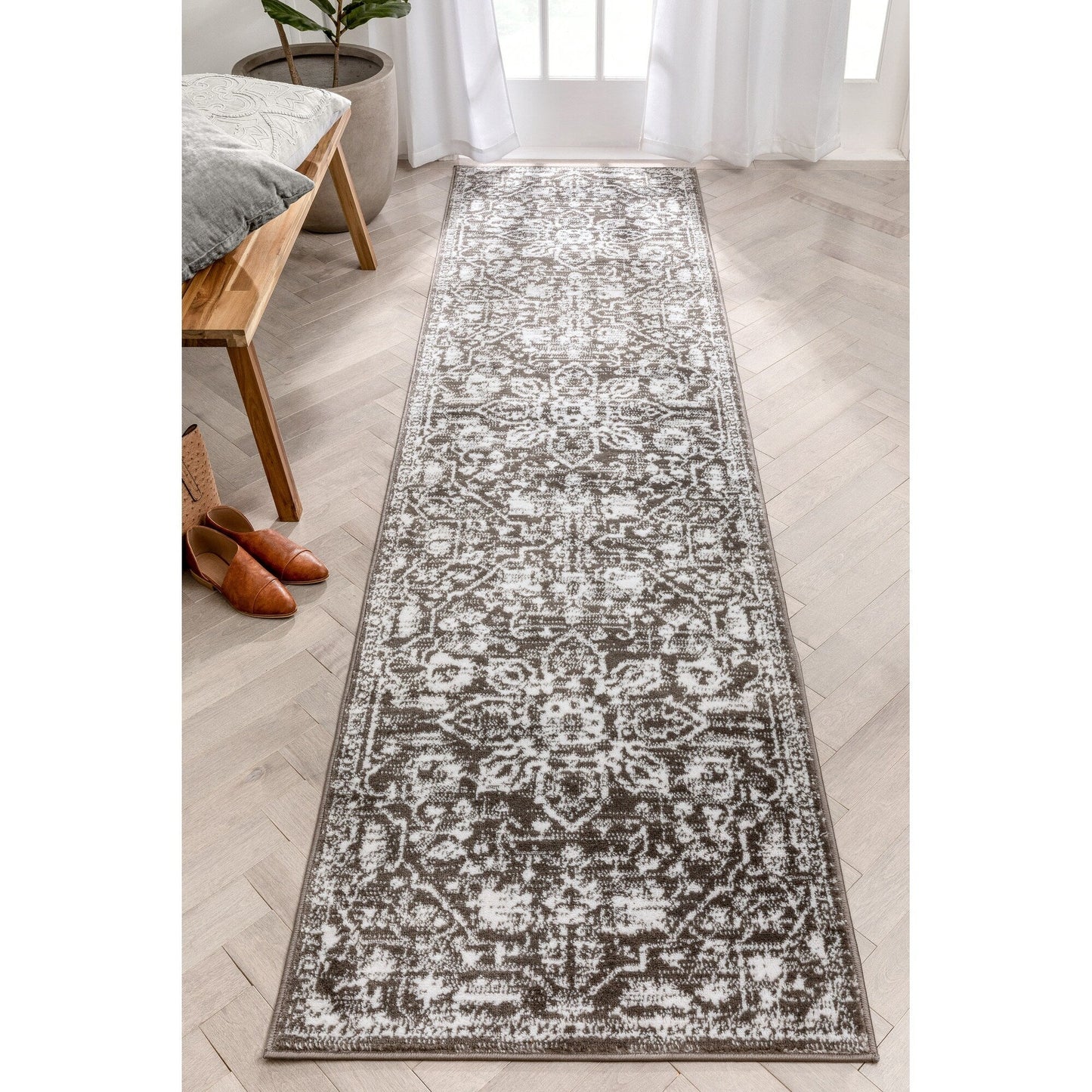 Well Woven Dazzle Disa Vintage Bohemian Oriental Floral Area Teppich