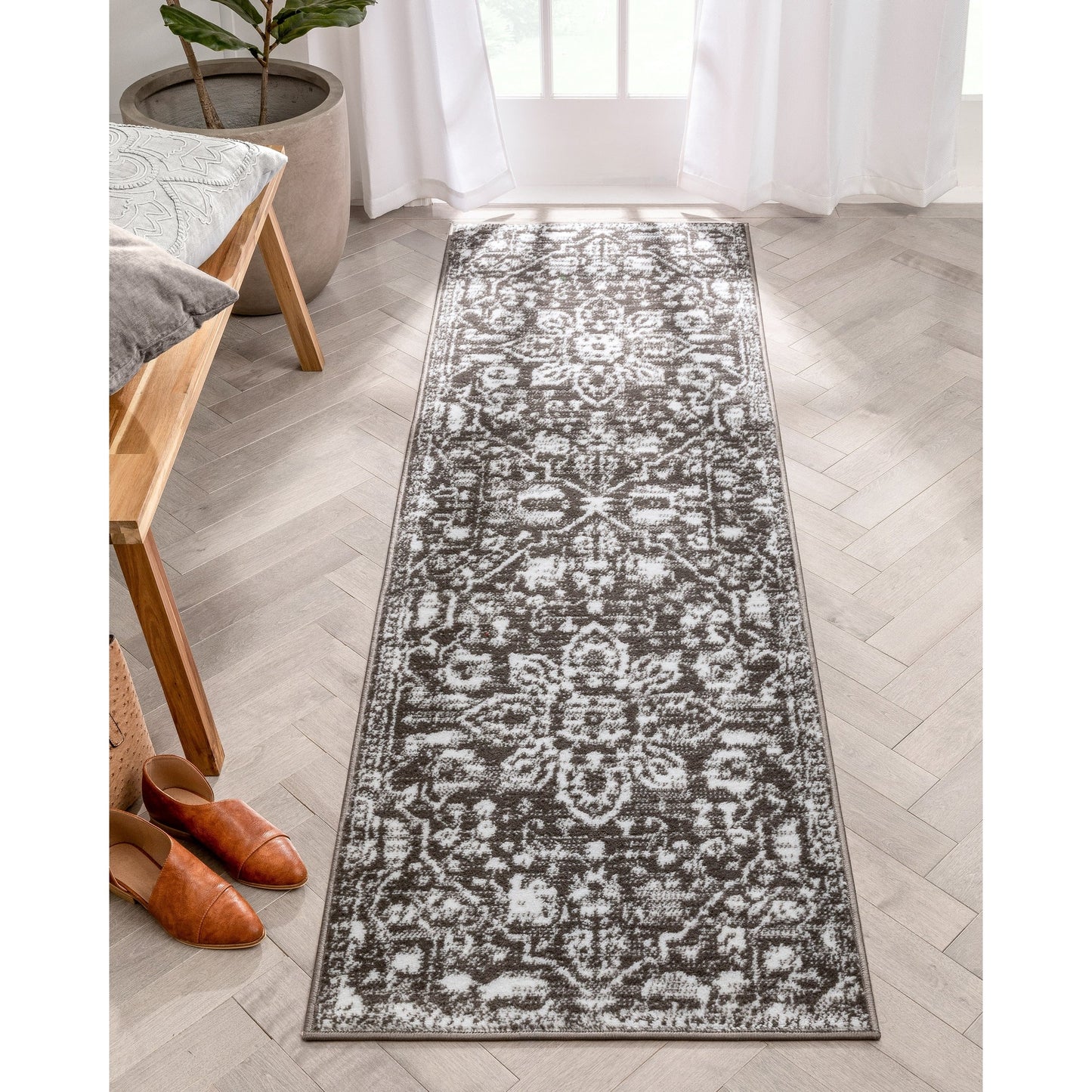 Well Woven Dazzle Disa Vintage Bohemian Oriental Floral Area Teppich