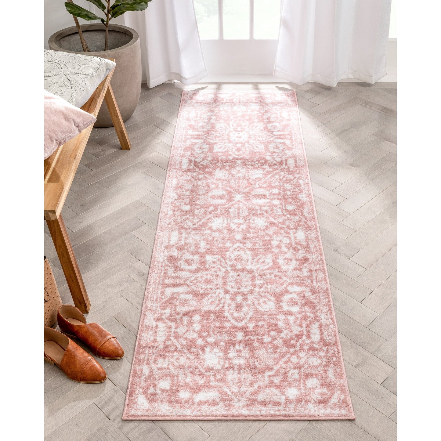 Well Woven Dazzle Disa Vintage Bohemian Oriental Floral Area Teppich