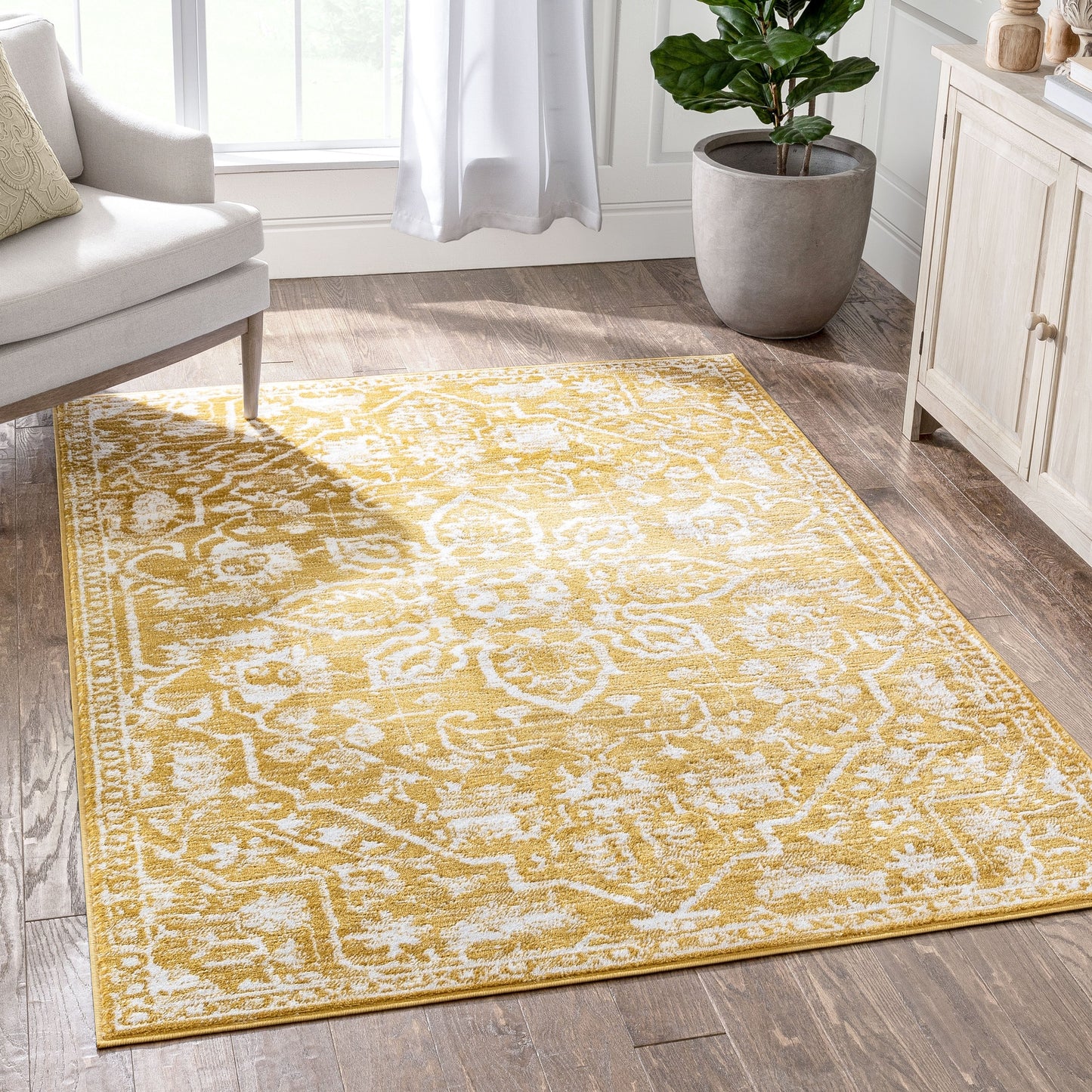 Well Woven Dazzle Disa Vintage Bohemian Oriental Floral Area Teppich