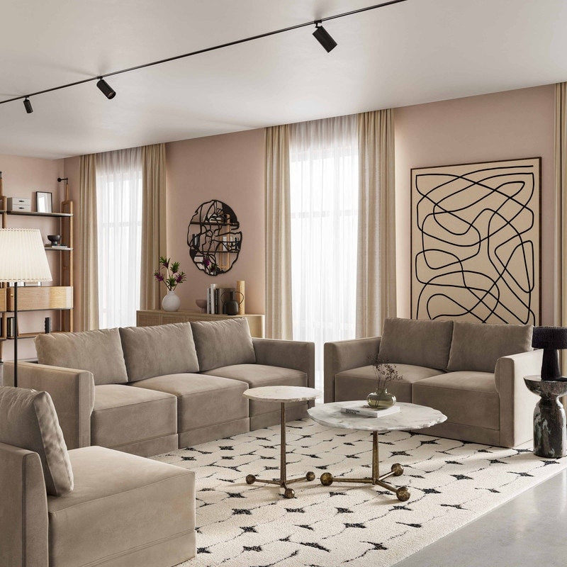 Willow Modular 3 Piece Sofa