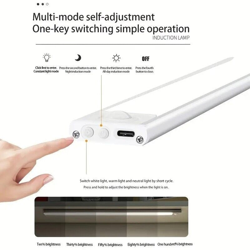 Kabelloser LED-Lichtstreifen mit Bewegungssensor