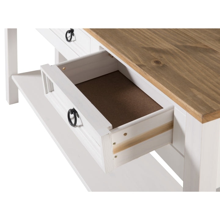 Flurtischkonsole aus Holz mit 3 Schubladen Corona | Furniture Dash – N/A