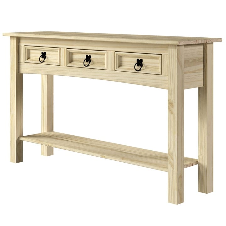 Flurtischkonsole aus Holz mit 3 Schubladen Corona | Furniture Dash – N/A