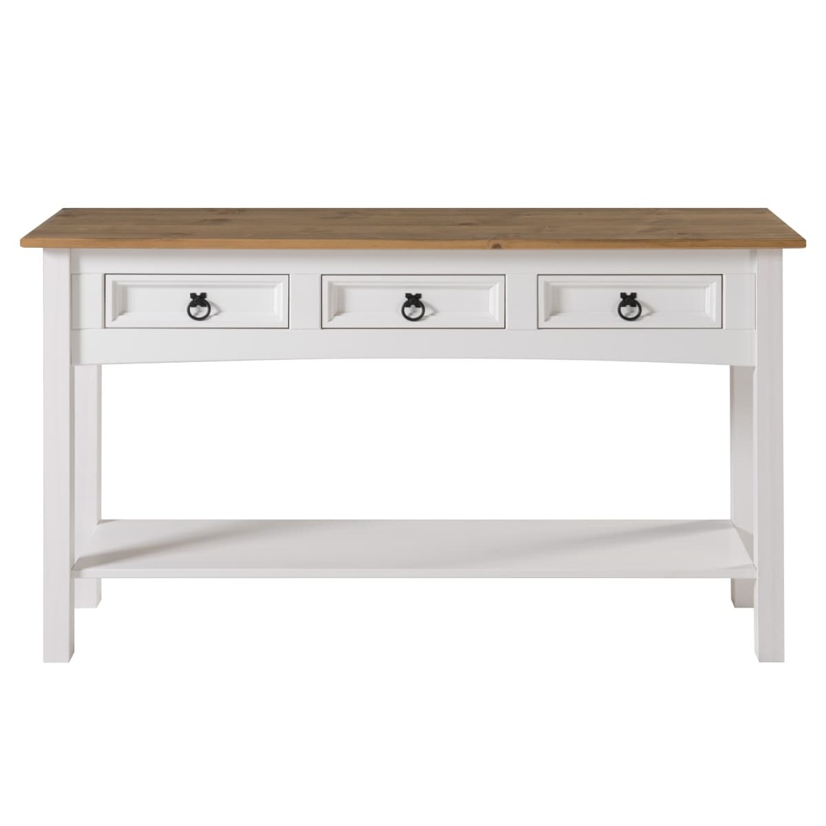 Flurtischkonsole aus Holz mit 3 Schubladen Corona | Furniture Dash – N/A
