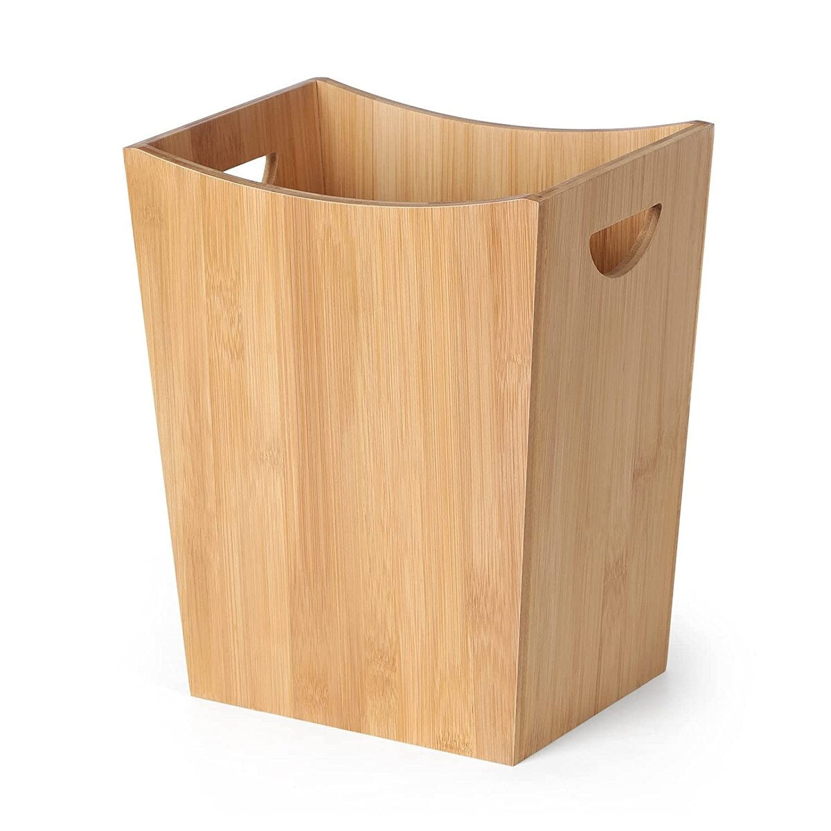 Holz-Mülleimer, rustikaler Papierkorb im Bauernhausstil