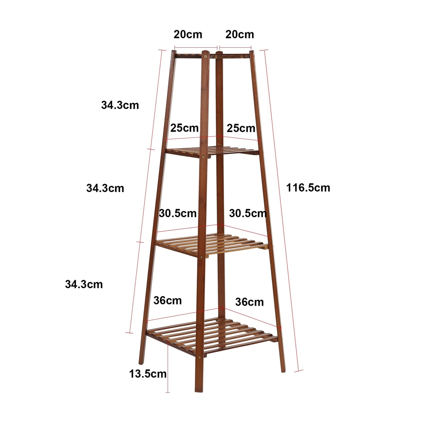 Holz Blumenständer Pflanzenrahmen Balkon Mehrstöckige Topfregale