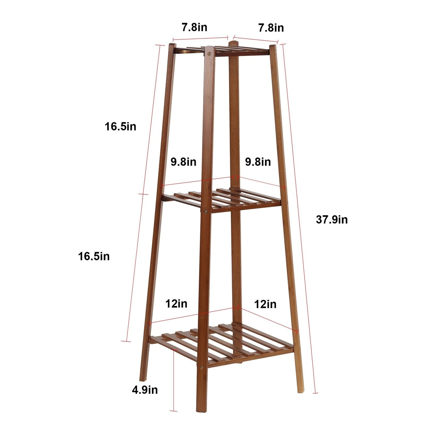 Holz Blumenständer Pflanzenrahmen Balkon Mehrstöckige Topfregale