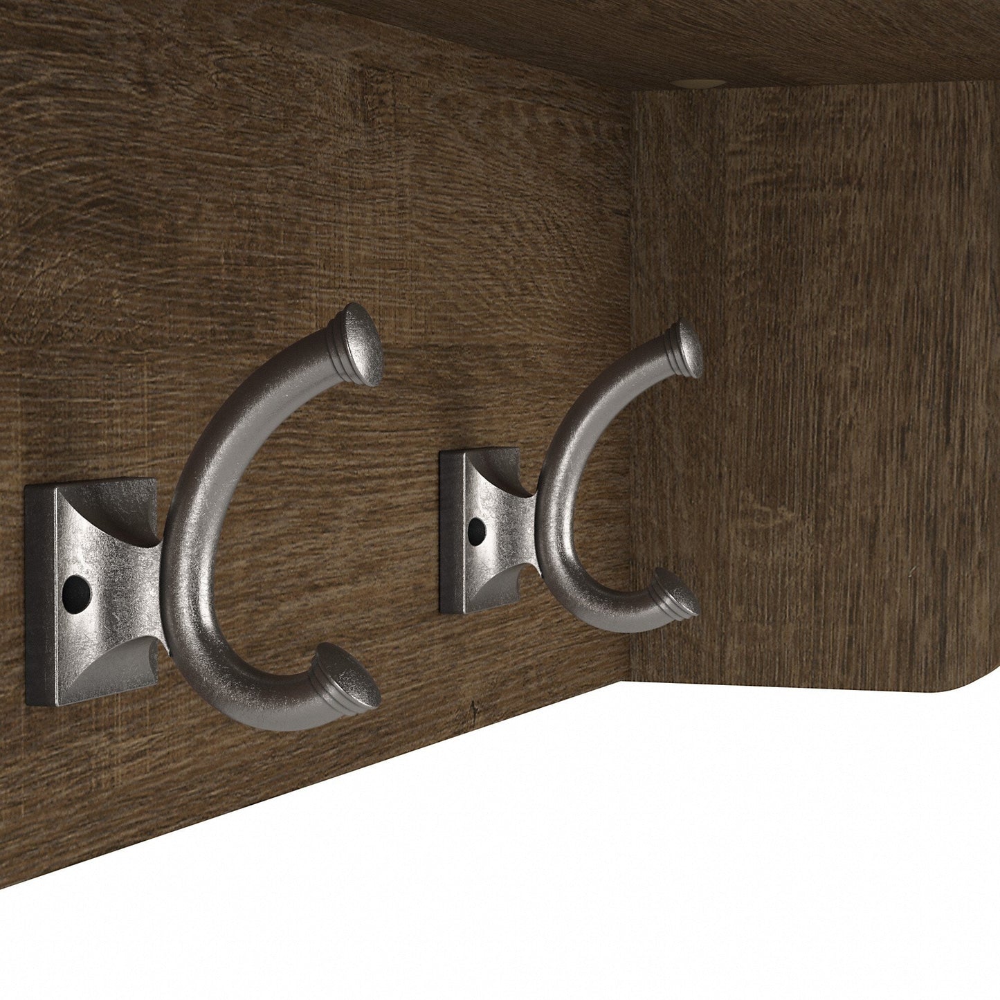 Woodland 40W Wandgarderobe mit Ablage von Bush Furniture